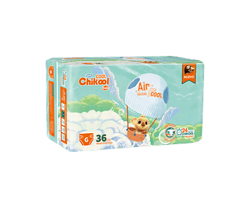 Pañales Chikool Cool Talla G Pack 216 Un (6 paquetes x 36 unidades)