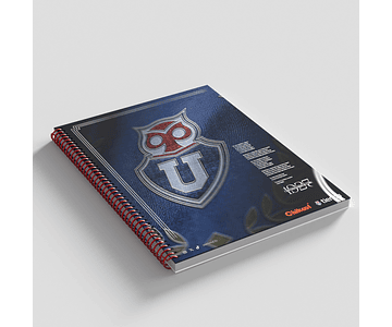Cuaderno Top Triple U De Chile 7mm 150hjs. 6 unidades por paquete 
