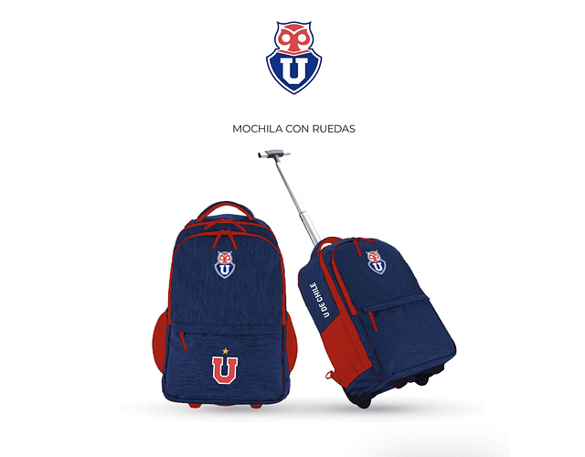 Mochila U de Chile Azul 