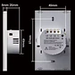 Interruptor Inteligente WiFi un efecto 9/32 - Negro - Miniatura 4