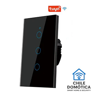 Interruptor Inteligente WiFi un efecto 9/32 - Negro