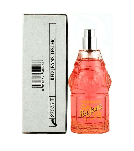 Versace Red Jeans Tester EDT 75ML Mujer