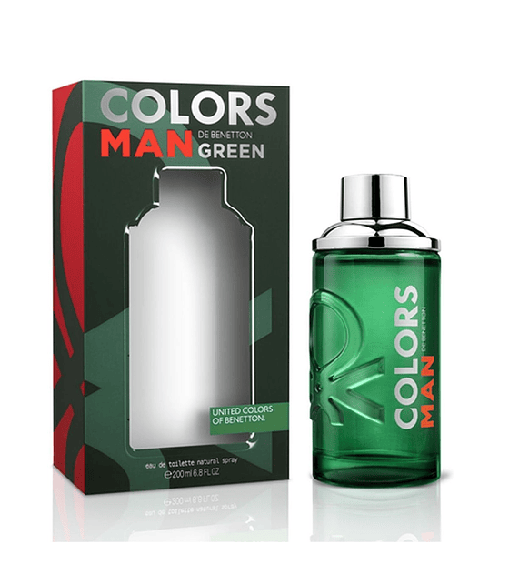 Benetton  Green Man Edt 200Ml Hombre