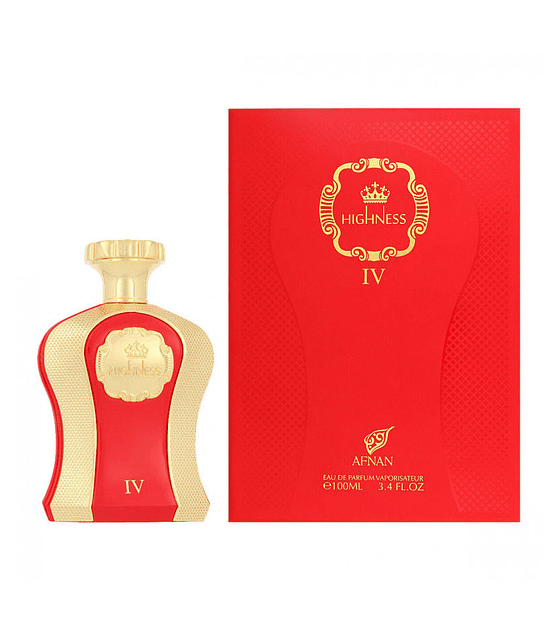 Afnan Highness Iv Red Edp 100Ml Mujer Perfume