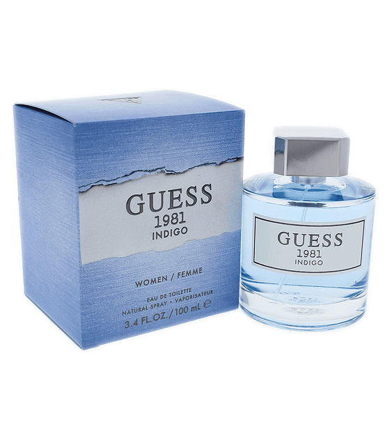 Guess 1981 Indigo Femme EDT 100ML Mujer