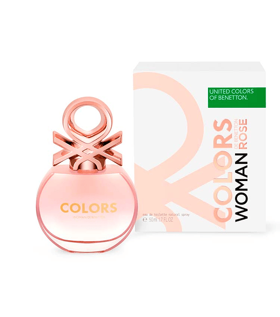 Benetton Rose Woman  Edt 50Ml Mujer