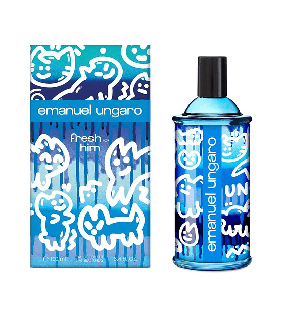 Emanuel Ungaro Fresh Him Edt 100Ml Hombre