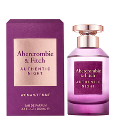 Abercrombie & Fitch Authentic Night Edp 100Ml Mujer