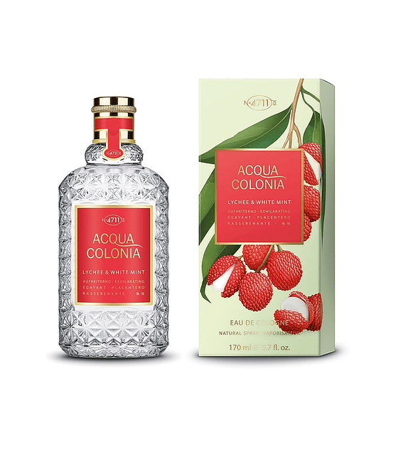 4711 Acqua Colonia Lychee & White Mint Edc 170Ml Unisex