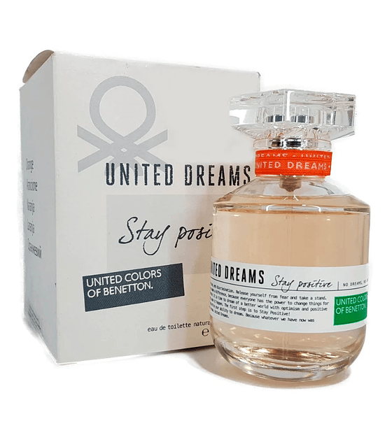 Benetton  Stay Positive United Dreams 80Ml Mujer Tester