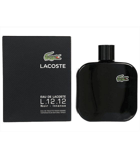 Lacoste L.12.12 Noir Intense Edt 100 Ml Hombre