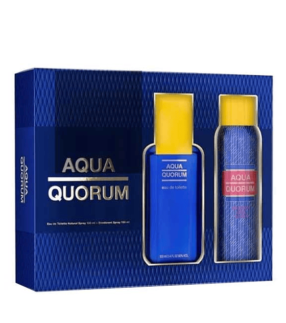 Antonio Puig Aqua Quorum 100ML EDT Hombre Estuche
