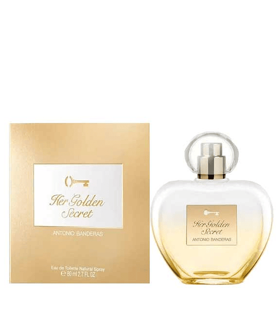 Antonio Banderas Her Golden Secret 80ML EDT Mujer