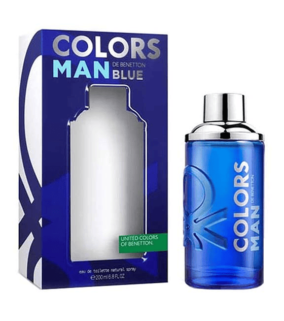 Benetton Colors Blue 200ML EDT Hombre