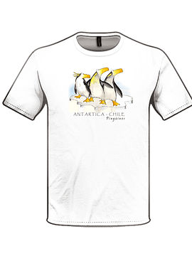 Polera tres pingüinos 