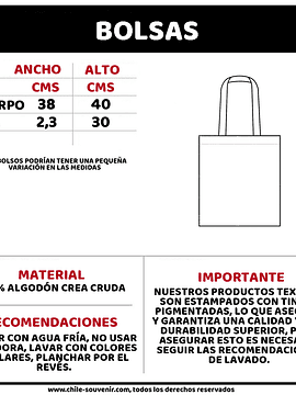 Tote bag aves tazón