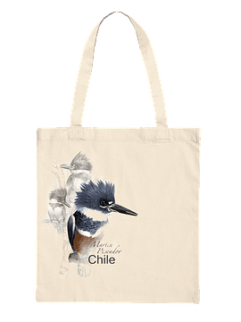 Tote bag Martín pescador