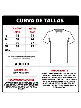 Polera camélidos de Chile