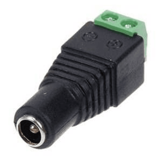 Conector DC Macho Atornillado