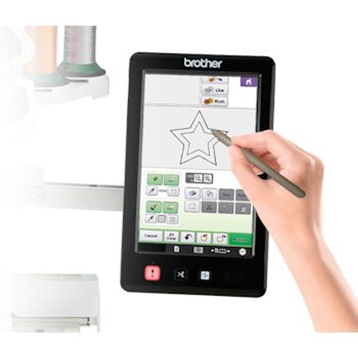 BORDADORA BROTHER MOD PR-1050X 5