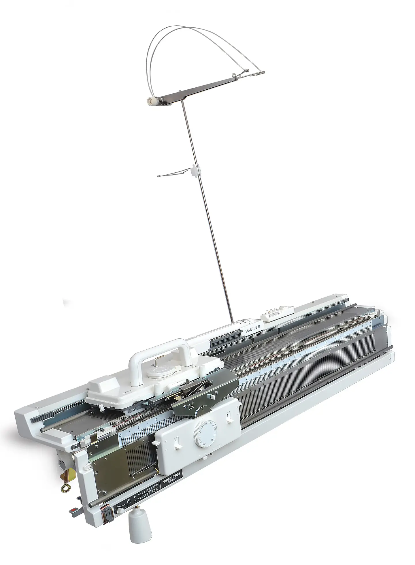 Máquina Tejedora SK280 Doble Cama – 200 Agujas, Galga 4G, Tarjetas Perforadas | Tejido Fino y Mediano Profesional 2