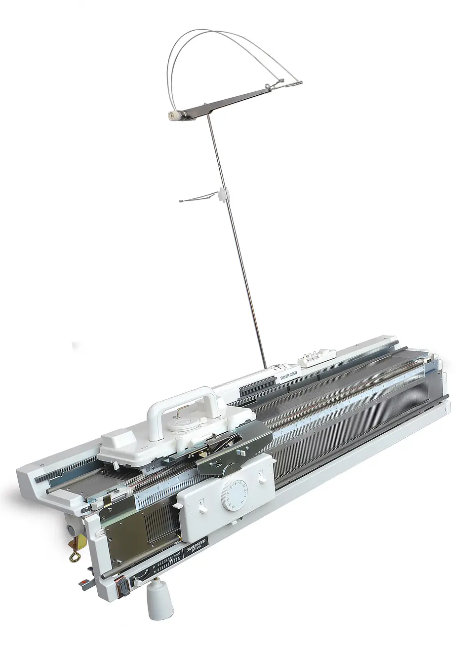 Máquina Tejedora SK280 Doble Cama – 200 Agujas, Galga 4G, Tarjetas Perforadas | Tejido Fino y Mediano Profesional 2