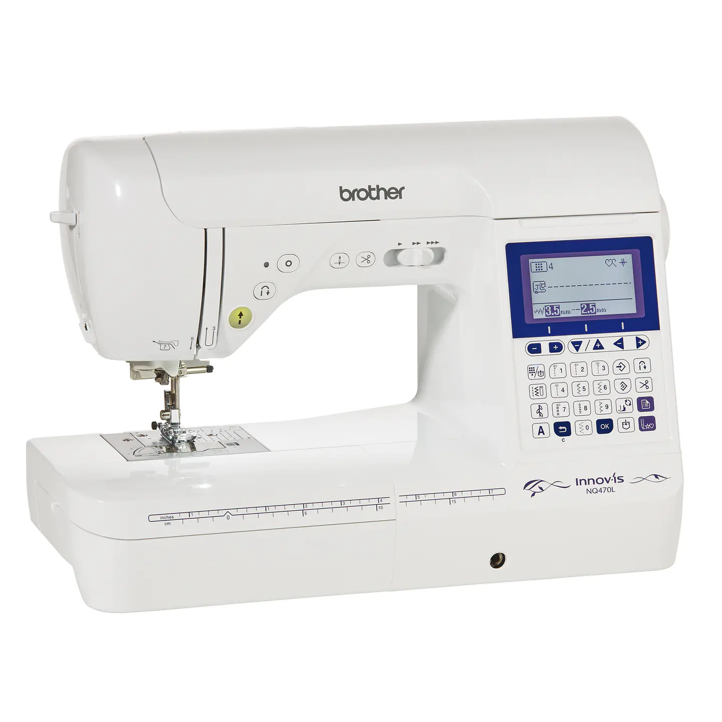 MAQUINA DE COSER BROTHER MOD NQ470L 1