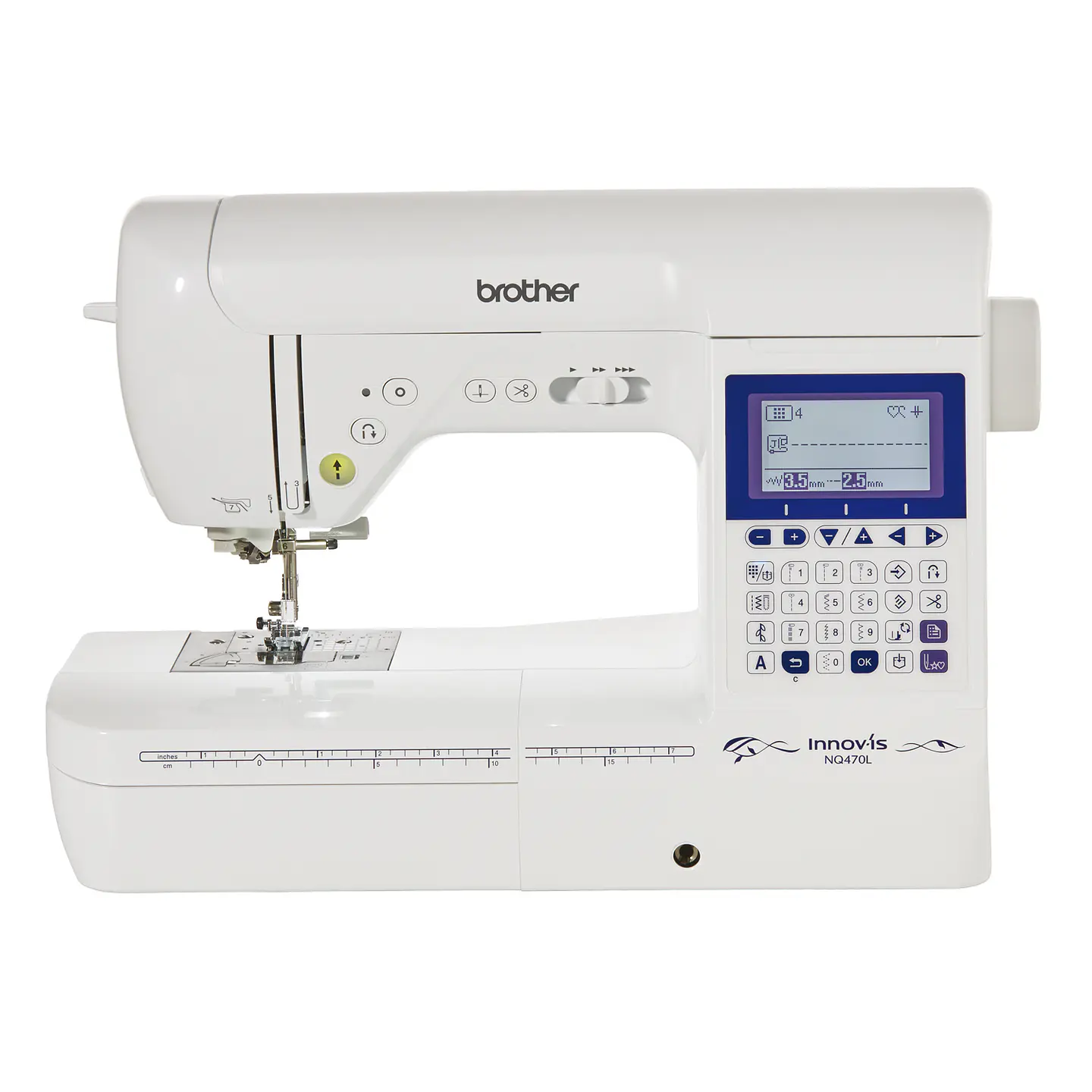 MAQUINA DE COSER BROTHER MOD NQ470L 2