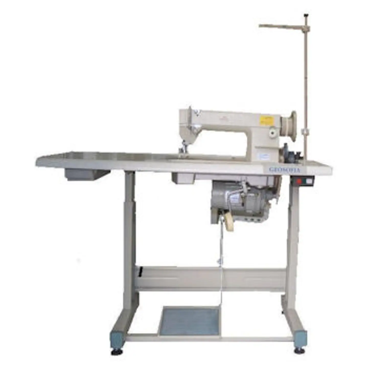 Recta Industrial BSQ MOD 303 Arrastre Combinado – Tapicería y Textiles Pesados, 3000 p/min, Mesa incluida 3