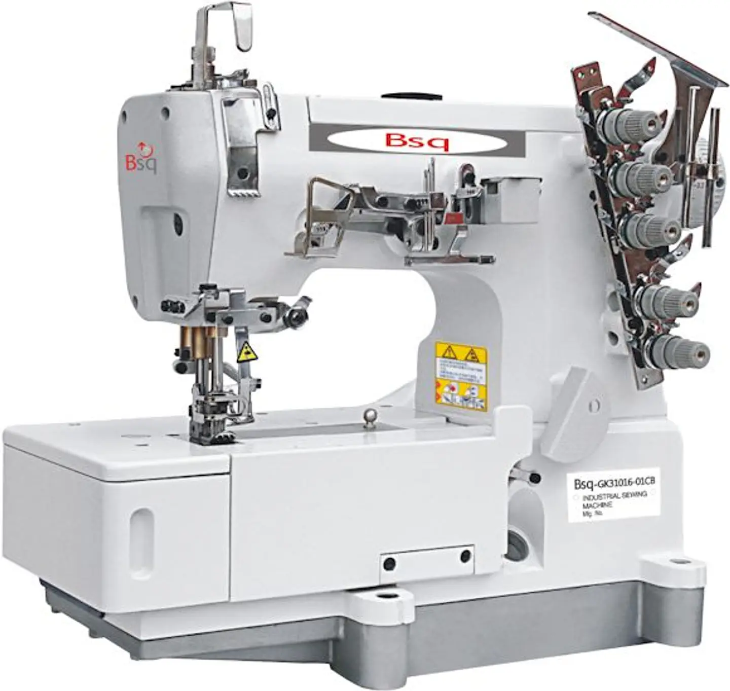 Máquina Tapacostura Industrial BSQ GK31016-01CB 3 Agujas 5 Hilos con Motor Servo 1