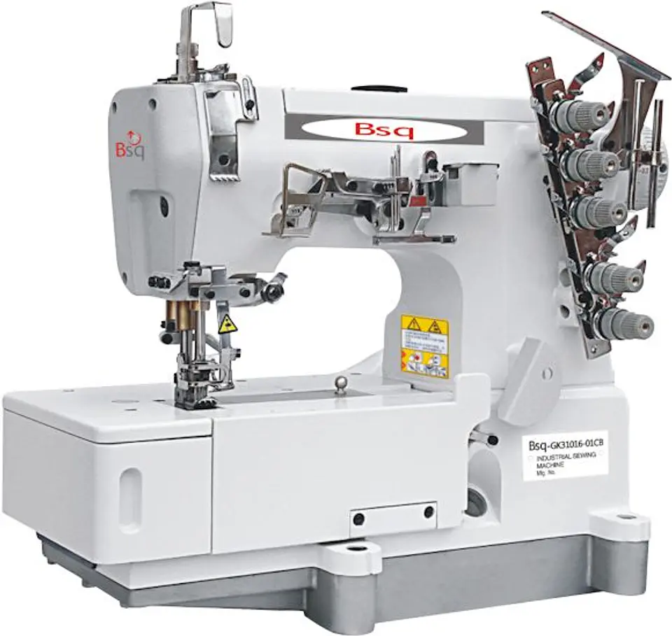 Máquina Tapacostura Industrial BSQ GK31016-01CB 3 Agujas 5 Hilos con Motor Servo 1