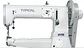 Recta Industrial Typical TW3-441 – Triple Transporte, Brazo Cilíndrico 81 mm, Trabajo Extra Pesado para Cuero, Bolsos y Tapicería - Miniatura 1