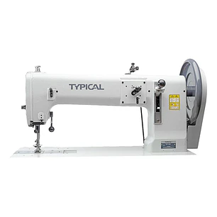 Máquina de Costura Recta Typical MOD TW1-243 - Ideal para Trabajos Extra Pesados