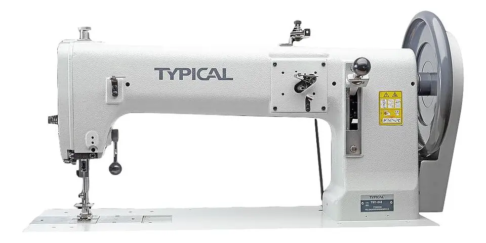 Máquina de Costura Recta Typical MOD TW1-243 - Ideal para Trabajos Extra Pesados 1