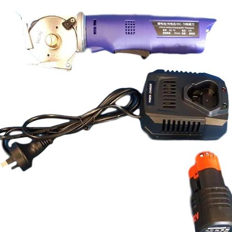 Cortadora Inalambrica BSQ MOD DC-70 - Cuchillo de 2 1/2 pulgadas 1