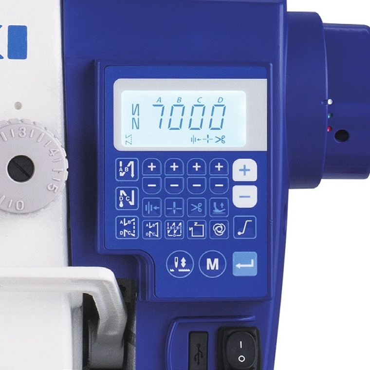 Recta Juki MOD 7000A para Material Pesado - 5000 ppm 2