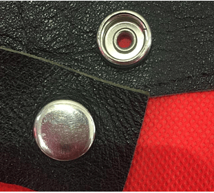 BROCHE GRANDE 15 MM NIQUELADO / CIENTO