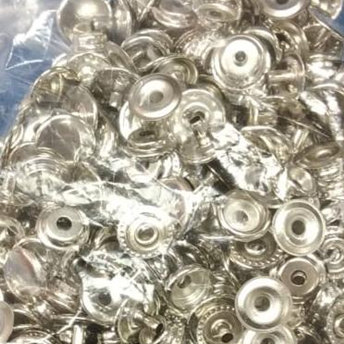 BROCHE PRESION MEDIANO 12.5 MM NIQUELADO / CIENTO 2