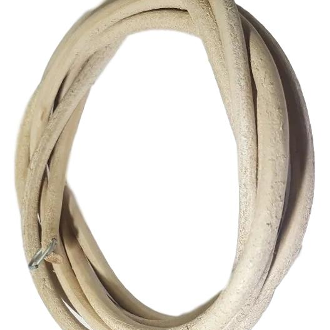 CORREA DE CUERO 5 MM DE DIÁMETRO Y 1,85 MTS DE LARGO  1