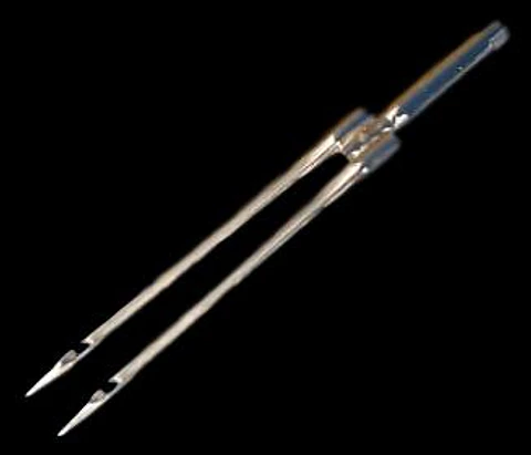 AGUJA DOBLE DE 3 MM PARA SINGER