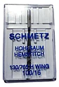 Aguja SCHMETZ 130/705 H Wing 100/16 – Efectos decorativos con alas - Miniatura 1