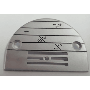 PLANCHA AGUJA 4 CORRIDA MEDIANA