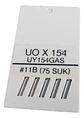 AGUJA ORANGE MOD UOX154 CURVA #75 - Miniatura 2