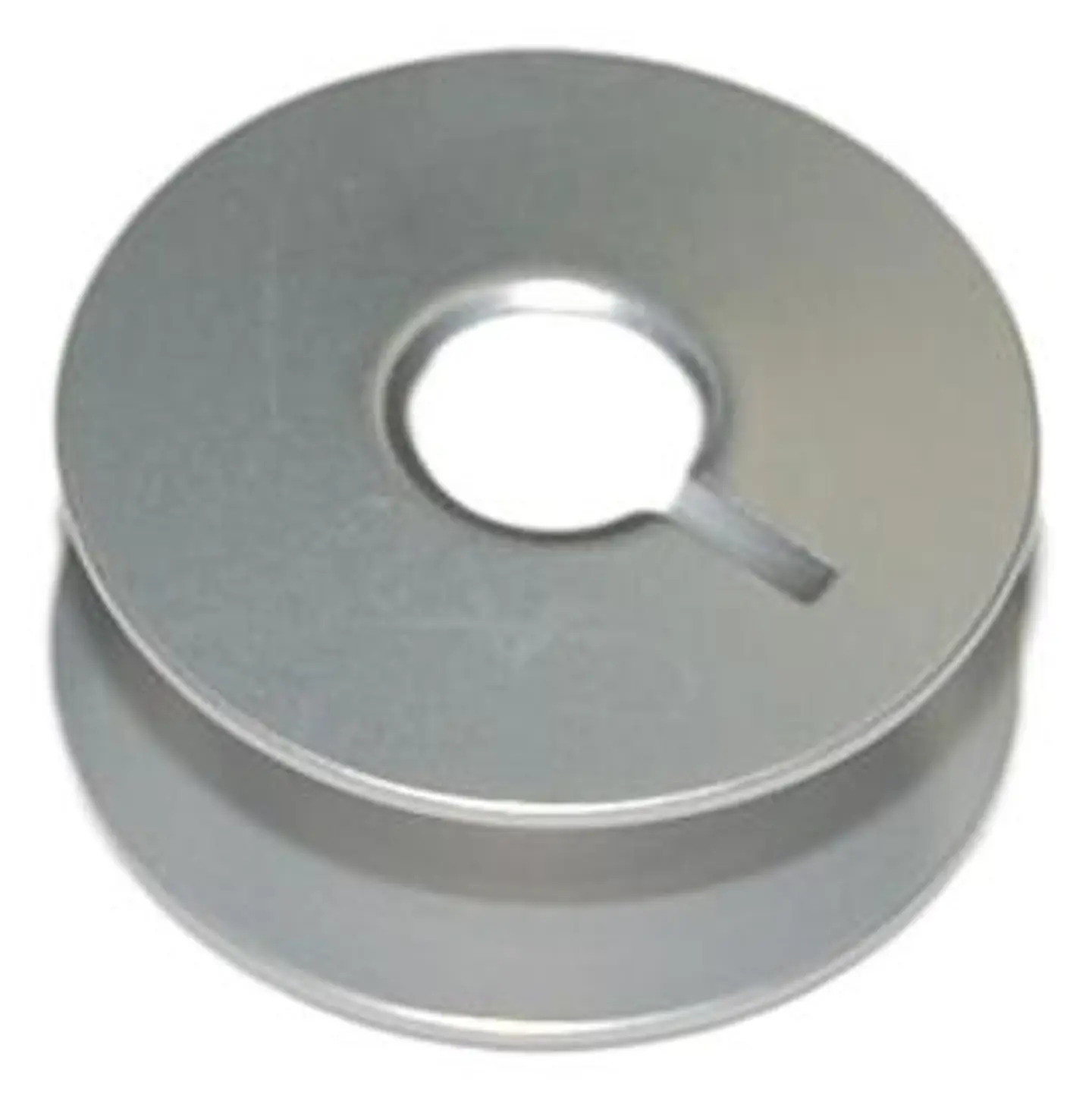 CARRETEL  RECTA INDUSTRIAL C/RANURA ALUMINIO  - PACK DE 5 UNIDADES 1