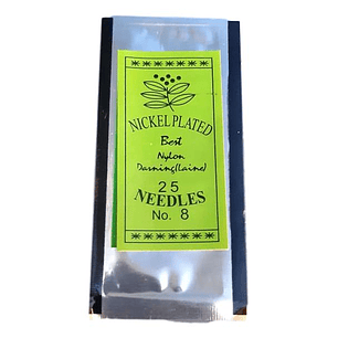 25 Agujas Regal # 8 para Coser a Mano