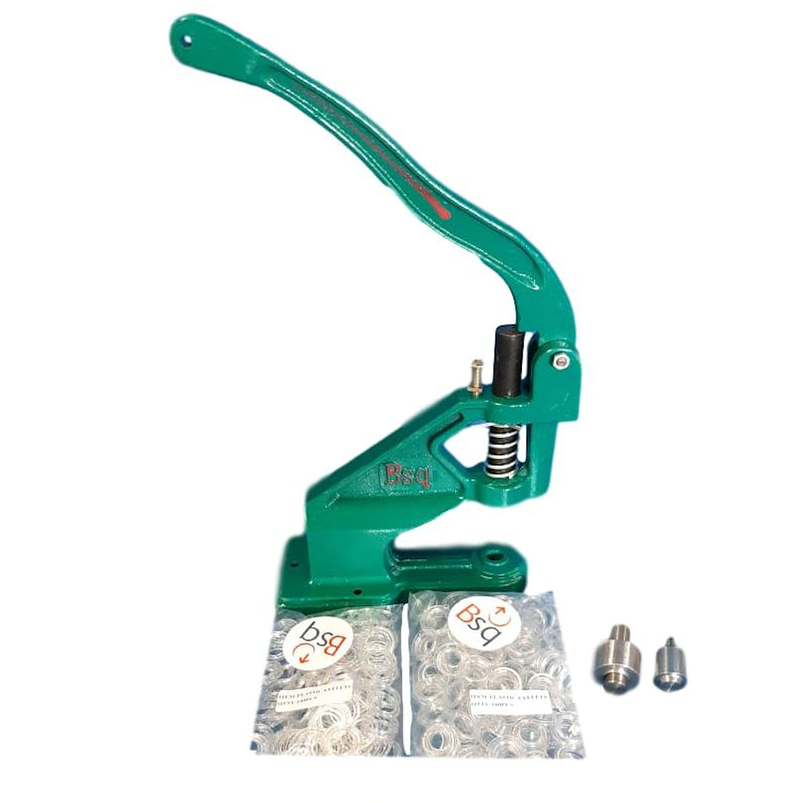 PACK REMACHADORA MATRIZ 1/2 + CIENTO OJETILLO PLASTICO 1/2 1