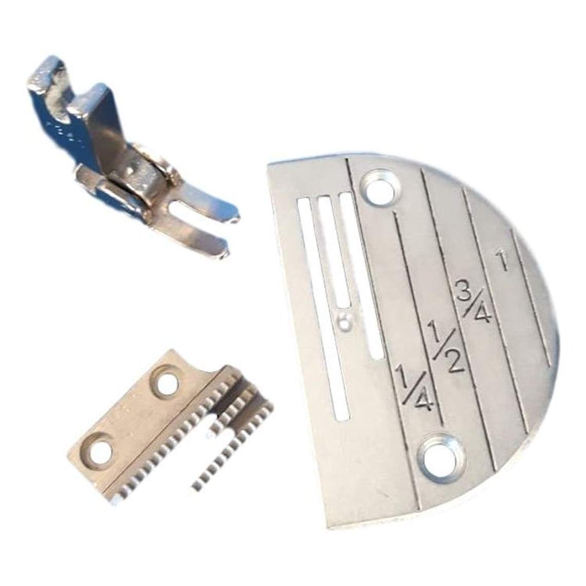 PACK  : DIENTE - PLANCHA - PRESATELA PARA TELAS MEDIANA 1