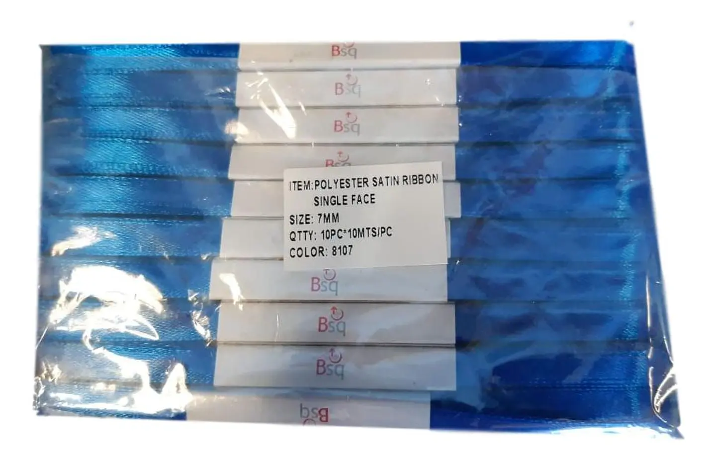 CINTA SATIN AZUL REY  BSQ 7 MM  X 100 MT 1