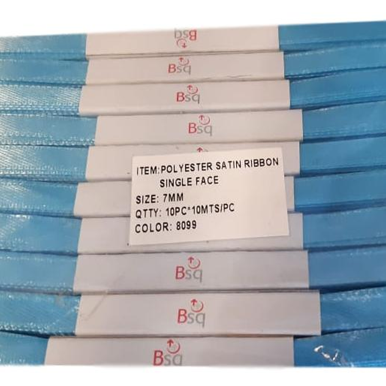 CINTA SATIN CELESTE  BSQ 7 MM  X 100 MT 1