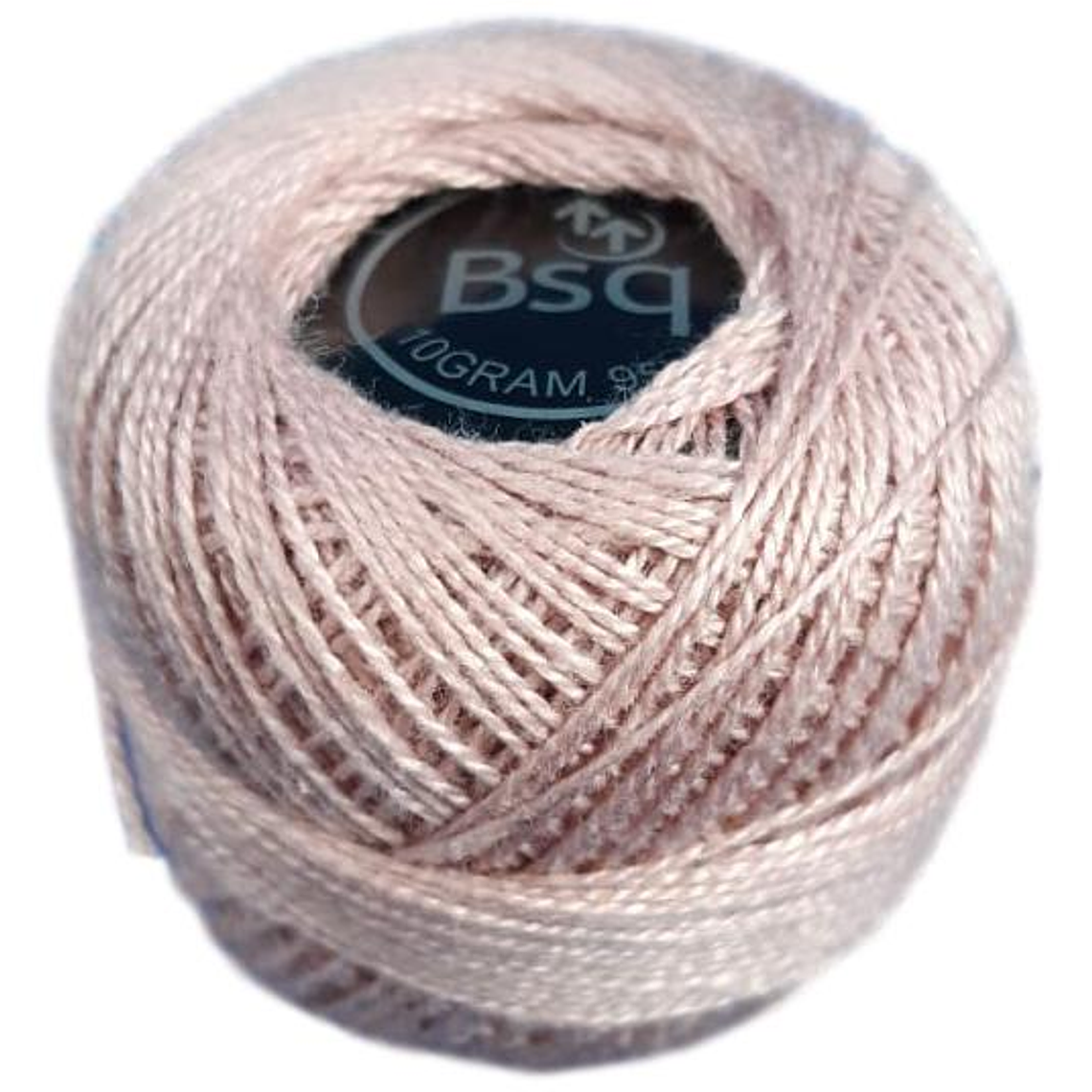 CAJA 10 UNIDADES HILO PERLE COLOR BEIGE OSCURO 1